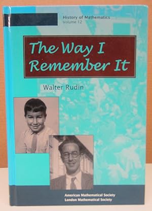 Imagen del vendedor de The Way I Remember It a la venta por Midway Book Store (ABAA)
