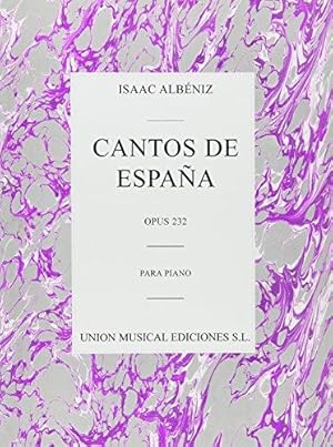 Immagine del venditore per ALBENIZ CANTOS DE ESPANA OP.232 COMPLETE PIANO PF venduto da WeBuyBooks