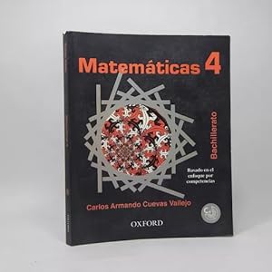 Imagen del vendedor de Matemticas 4 Carlos Armando Cuevas Oxford 2013 Bf1 a la venta por Libros librones libritos y librazos