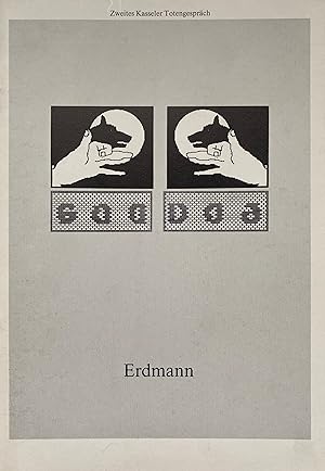 Seller image for Erdmann. Zweites Kasseler Totengesprch am 23. und 24. Nov. 1984. for sale by Fundus-Online GbR Borkert Schwarz Zerfa