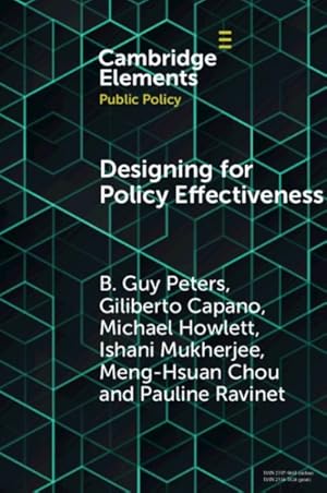 Image du vendeur pour Designing for Policy Effectiveness : Defining and Understanding a Concept mis en vente par GreatBookPrices