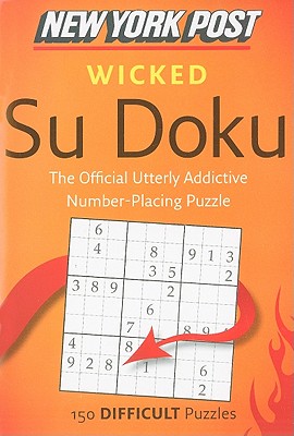 Seller image for New York Post Wicked Su Doku: 150 Difficult Puzzles (Paperback or Softback) for sale by BargainBookStores