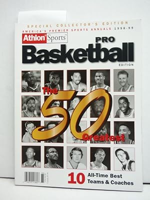 NBA 50 Greatest unsigned 1998-99 Preseason Pro Basketball Magazine- Special Collectors Edition