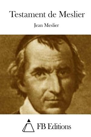 Seller image for Testament De Meslier -Language: french for sale by GreatBookPrices