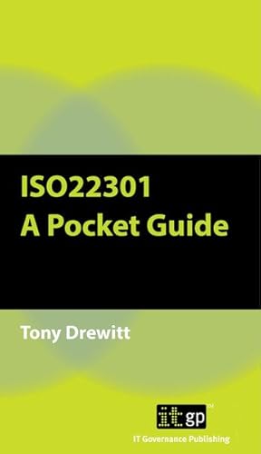 Bild des Verkufers fr ISO22301 : A Pocket Guide zum Verkauf von GreatBookPrices