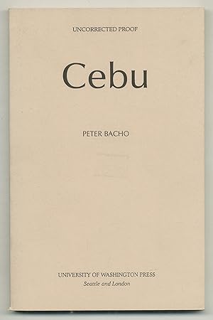 Immagine del venditore per Cebu venduto da Between the Covers-Rare Books, Inc. ABAA