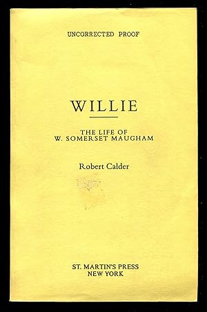 Bild des Verkufers fr Willie: The Life of W. Somerset Maugham zum Verkauf von Between the Covers-Rare Books, Inc. ABAA