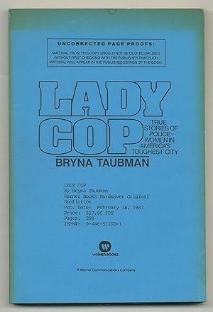 Bild des Verkufers fr Lady Cop: True Stories of Policewomen in America's Toughest City zum Verkauf von Between the Covers-Rare Books, Inc. ABAA