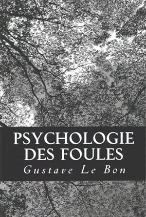 Imagen del vendedor de Psychologie Des Foules -Language: french a la venta por GreatBookPrices