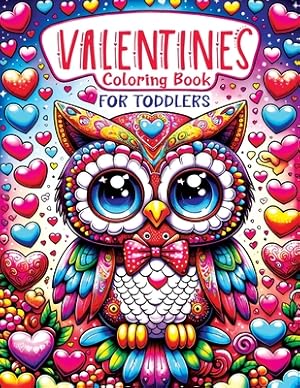 Immagine del venditore per Valentines Coloring Book for Toddlers: Simple, Happy Little Kawaii Animals Featuring a Unicorn, Mermaid, Dinosaur, and a Sweet Heart for Kids (Paperback or Softback) venduto da BargainBookStores