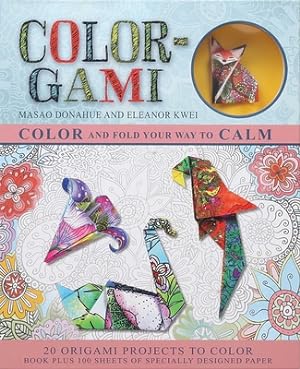 Seller image for Color-Gami: Color and Fold Your Way to Calm (Mixed Media Product) for sale by BargainBookStores