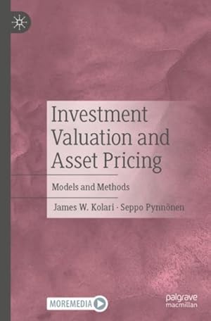 Imagen del vendedor de Investment Valuation and Asset Pricing : Models and Methods a la venta por GreatBookPrices