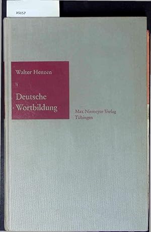 Seller image for Deutsche Wortbildung. Dritter Auflage for sale by Antiquariat Bookfarm