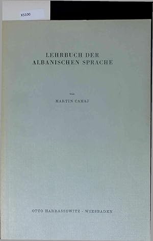 Bild des Verkufers fr Lehrbuch der albanischen Sprache. zum Verkauf von Antiquariat Bookfarm