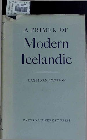 Bild des Verkufers fr A Primer of Modern Icelandic. zum Verkauf von Antiquariat Bookfarm