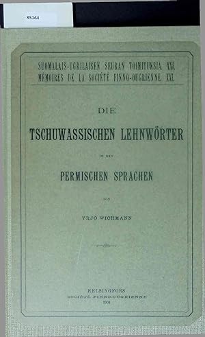 Imagen del vendedor de Die Tschuwassischen Lehnwrter in den Permischen Sprachen. a la venta por Antiquariat Bookfarm