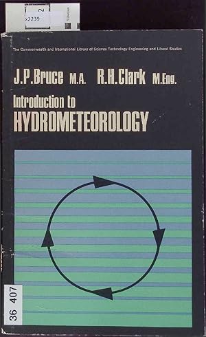 Seller image for Introduction to Hydrometeorology. for sale by Antiquariat Bookfarm