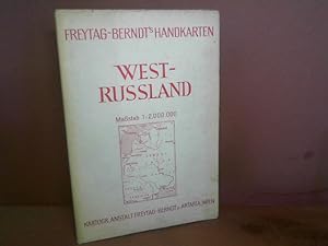 Handkarten Westrussland - Maßstab 1:2,000.000.