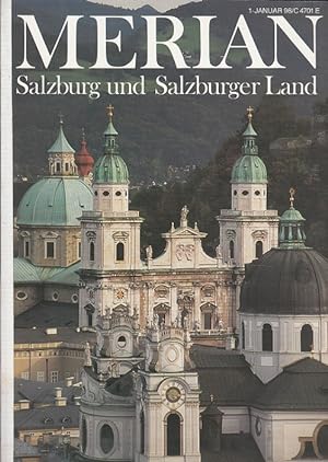Bild des Verkufers fr Salzburg und Salzburger Land - Merian Heft 1/1996 - 49. Jahrgang zum Verkauf von Versandantiquariat Nussbaum