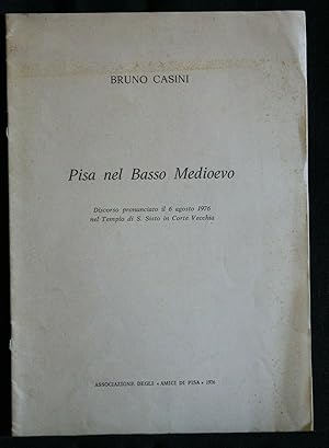 Immagine del venditore per PISA NEL BASSO MEDIOEVO venduto da Cartarum