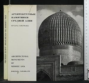 Seller image for ARCHITECTURAL MONUMENTS OF MIDDLE ASIA for sale by Cartarum