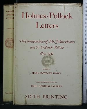 Image du vendeur pour HOLMES-POLLOCK LETTERS. VOL.2 mis en vente par Cartarum