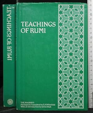 Seller image for TEACHINGS OF RUMI MASNAVI I MA'NAVI for sale by Cartarum