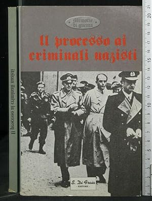 Image du vendeur pour IL PROCESSO AI CRIMINALI NAZISTI mis en vente par Cartarum