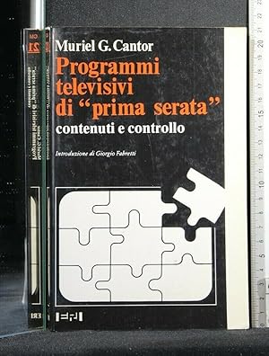 Seller image for PROGRAMMI TELEVISIVI DI "PRIMA SERATA" CONTENUTI E CONTROLLO for sale by Cartarum