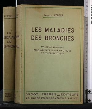 Seller image for LES MALADIES DES BRONCHES for sale by Cartarum