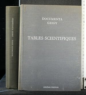 Imagen del vendedor de DOCUMENTA GEIGY TABLES SCIENTIFIQUES a la venta por Cartarum