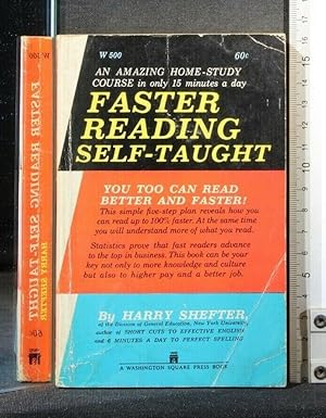 Seller image for FASTER READING SELF-TAUGHT for sale by Cartarum