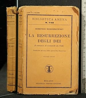 Seller image for LA RESURREZIONE DEGLI DEI VOLUMI 1,2 for sale by Cartarum