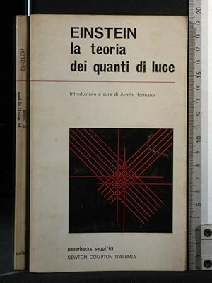 Seller image for LA TEORIA DEI QUANTI DI LUCE for sale by Cartarum