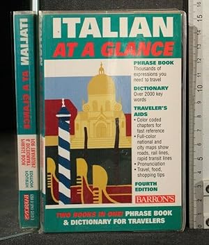 Seller image for ITALIAN AT A GLANCE for sale by Cartarum