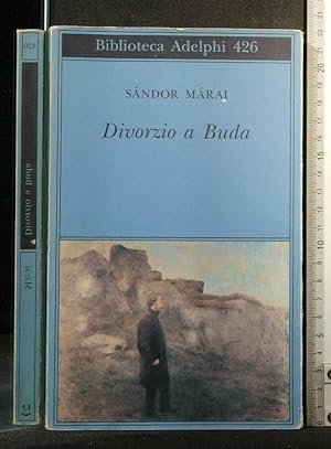 Immagine del venditore per DIVORZIO A BUDA venduto da Cartarum