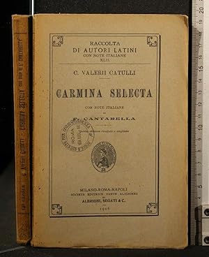 Image du vendeur pour CARMINA SELECTA mis en vente par Cartarum
