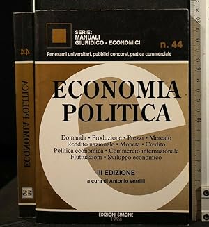 Seller image for ECONOMIA POLITICA N 44 for sale by Cartarum