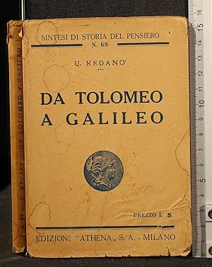 Immagine del venditore per SINTESI DI STORIA DEL PENSIERO. DA TOLOMEO A GALILEO venduto da Cartarum