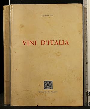 Bild des Verkufers fr VINI D'ITALIA zum Verkauf von Cartarum