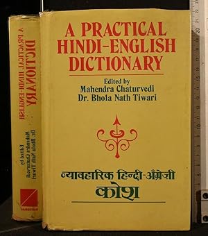 Imagen del vendedor de A PRACTICAL HINDI-ENGLISH DICTIONARY a la venta por Cartarum