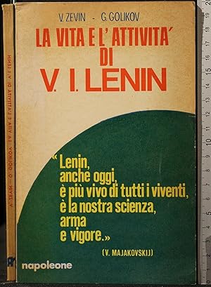 Imagen del vendedor de LA VITA E L'ATTIVIT DI V. I. LENIN a la venta por Cartarum