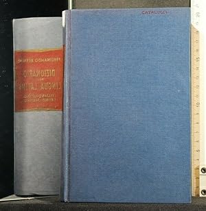 Imagen del vendedor de DIZIONARIO DELLA LINGUA LATINA ITALIANO-LATINO LATINO-ITALIANO a la venta por Cartarum