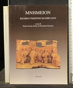 Seller image for MNHMEION RICORDO TRIESTINO DI DORO LEVI for sale by Cartarum