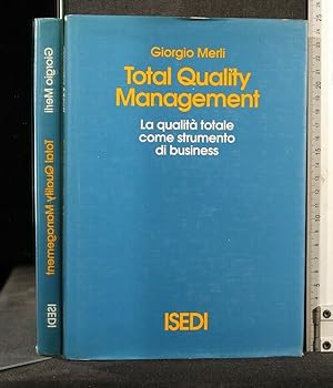 Seller image for TOTAL QUALITY MANAGEMENT for sale by Cartarum