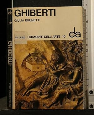 Imagen del vendedor de I DIAMANTI DELL'ARTE GHIBERTI a la venta por Cartarum