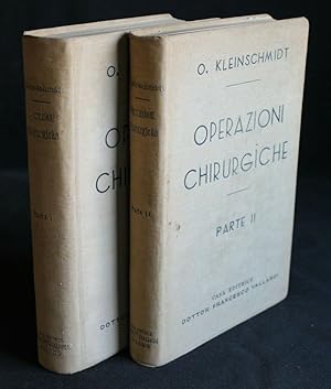 Seller image for OPERAZIONI CHIRURGICHE PARTE 1 E 2 for sale by Cartarum