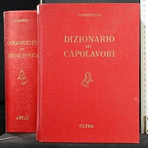Seller image for DIZIONARIO DEI CAPOLAVORI for sale by Cartarum