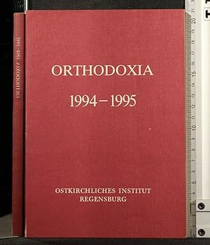 Imagen del vendedor de ORTHODOXIA 1994-1995 a la venta por Cartarum