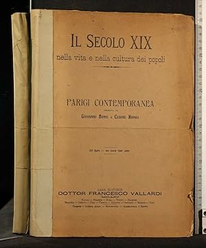 Seller image for IL SECOLO XIX NELLA VITA E NELLA CULTURA DEI POPOLI PARIGI for sale by Cartarum